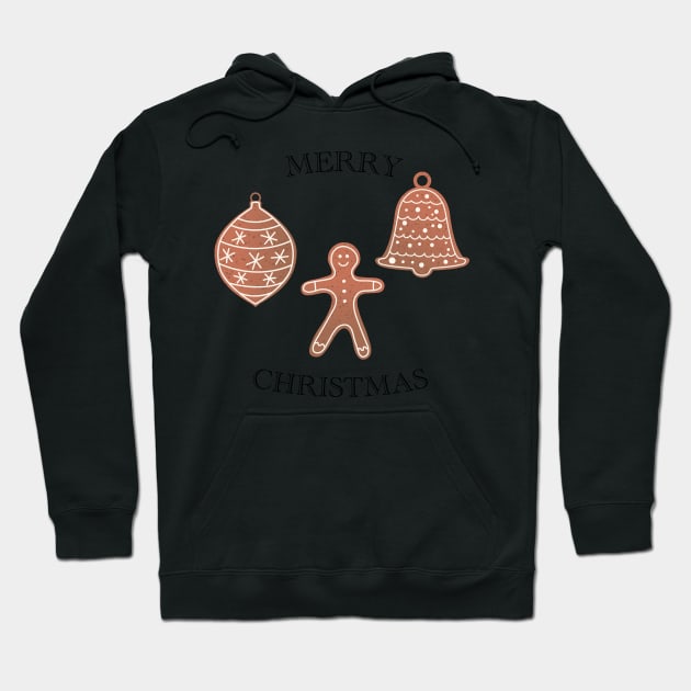 Gingerbread Christmas Hoodie by SWON Design